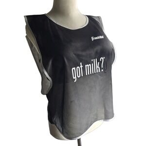 Vintage Franklin x‎ Got Milk? Reversible Mesh Jersey Tank Top One Size Fits All